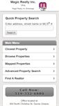 Mobile Screenshot of magicrealty.com